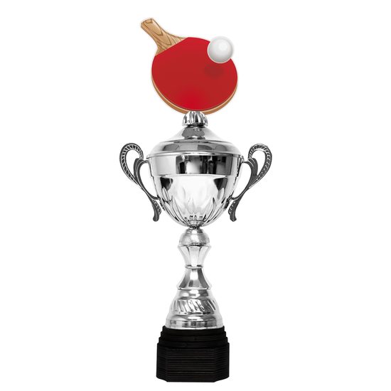 Copa Metálica Minot de Ping Pong Plata