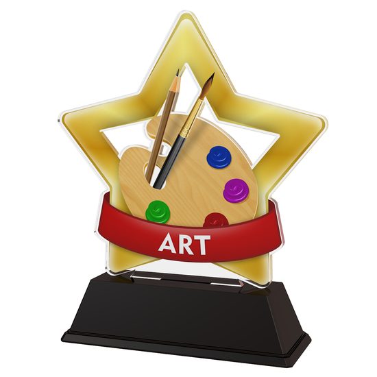 Trofeo Mini Estrella de Arte