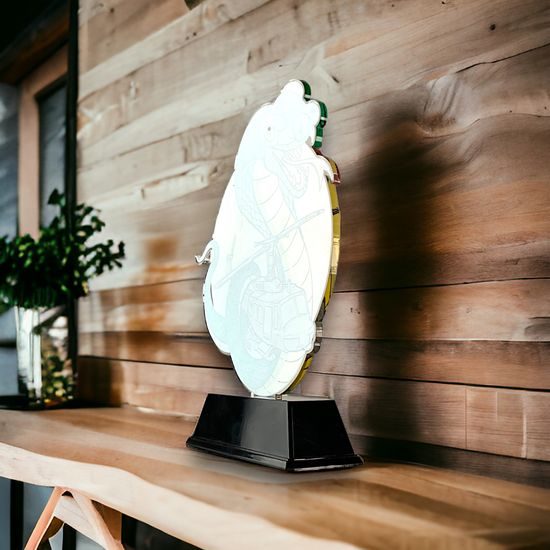 Premio Personalizado con Logo de Cobra en Acrílico