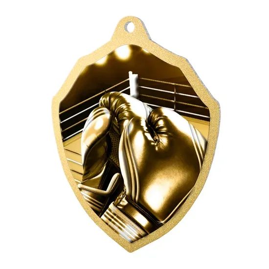 Medalla Clásica de Boxeo Molten de Acero Inoxidable Fundido