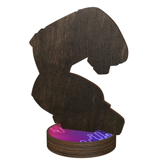 Trofeo Grove de Madera Real para Gamer