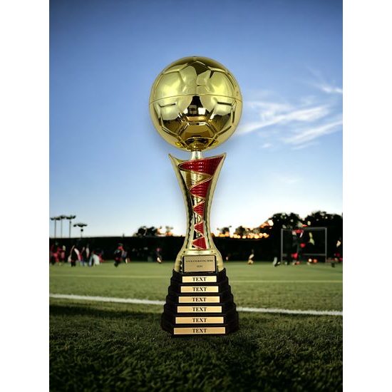 Trofeo Eminent Oro y Rojo para Fútbol