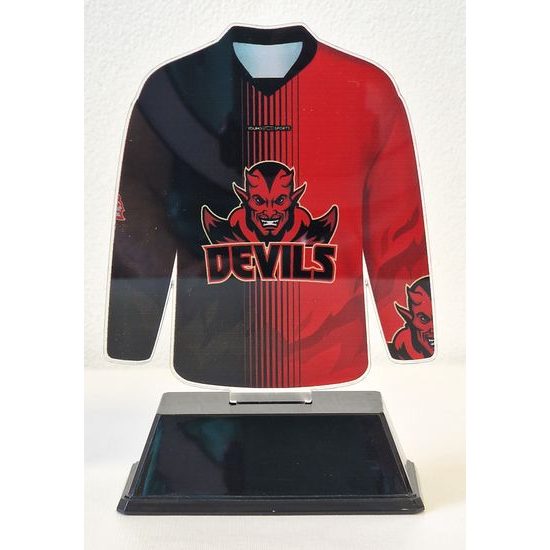 Trofeo de Camisa de Hockey sobre Hielo Personalizado en Acrílico