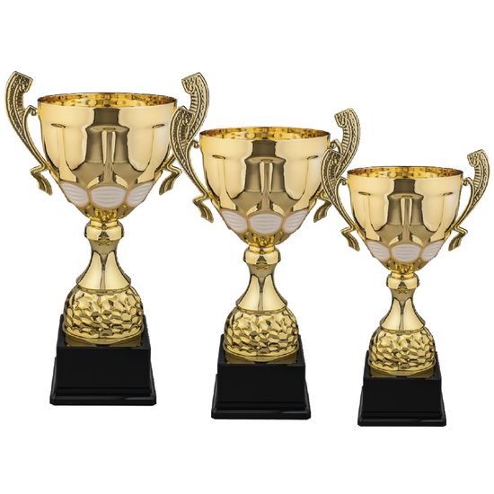 Copa de Lujo Dorada y Blanca