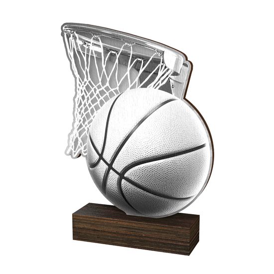 Trofeo de Madera Real Sierra para Baloncesto - Clásico