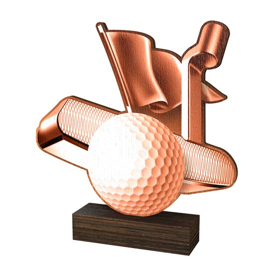 Trofeo de Madera Sierra para Golf - Clásico