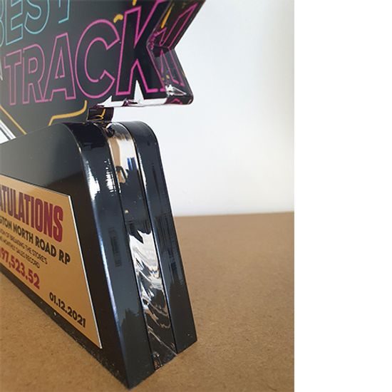 Premio Personalizado de Acrílico Fleming