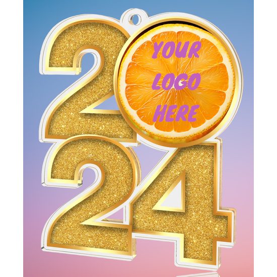 Medalla de Acrílico Personalizada 2024