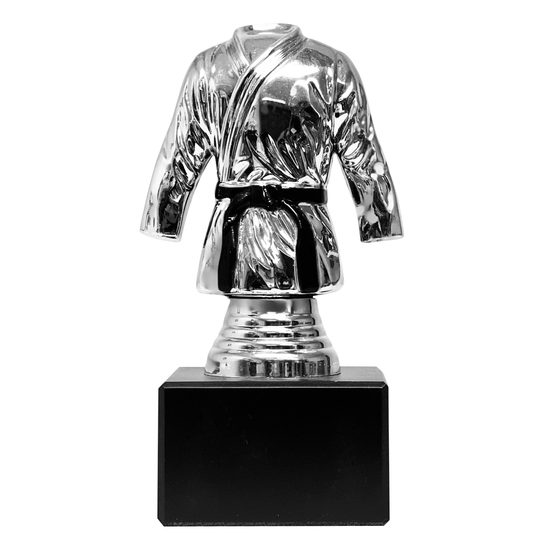 Trofeo Dodger 3D para Artes Marciales Plata