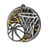 Medalla de Baloncesto Pro en Acrílico Negro