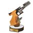 Trofeo Grove de Madera Real para Tiro con Pistola