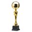 Trofeo de Voleibol de Metal Dorado