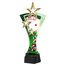 Trofeo Triple Estrella de Cartas de Póquer