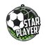 Medalla de Jugador Estrella de Fútbol Pro