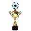 Copa Metálica Minot de Fútbol Oro