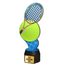 Trofeo Frontier de Madera de Tenis a Full Color