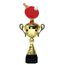 Copa Metálica Minot para Tenis de Mesa Oro