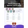 Hurtta Weekend Warrior Harness II ECO Parsley – postroj pro psy – petrželový 55–70 cm