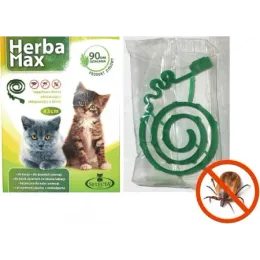 Obojek HERBA Max CAT 43cm,antipar.