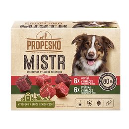 12x85g Propesko Mistr NMP pes hovězí,zvěřina