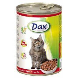 Dax CAT 415g HOVĚZÍ konzerva kousky,PPF