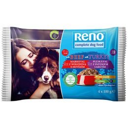 Reno PES 4x100g KAPSA HOVĚZÍ, KRŮTA