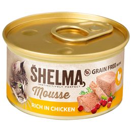 85g Shelma konzerva kocka kurecí,brusinky,tymián