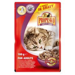 Propesko CAT KAPSA 100g KUŘE, JÁTRA