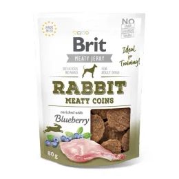 Brit Jerky - Rabbit Meaty Coins 80 g