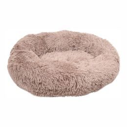 Flamingo Krems - chlupatý pelech pro psy a kočky - světle hnědá - 50 cm