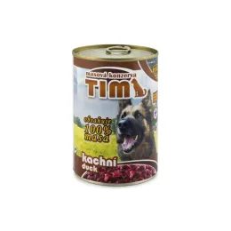 TIM pes 400g KACHNÍ 100% masa,konzerv.CZ