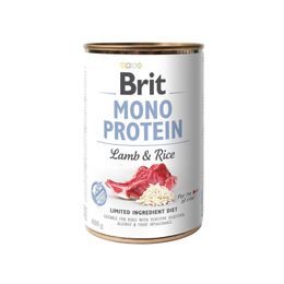 Brit Mono Protein Lamb &amp; Rice 400g (jehněčí maso s rýží)