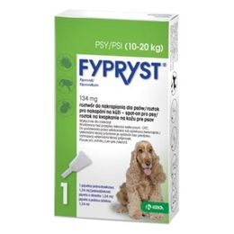 Fypryst Spot-on Dog M sol 1x1,34ml (10-20kg)