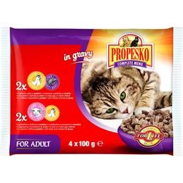 Propesko CAT 4x100g KAPSA kuře, jehně