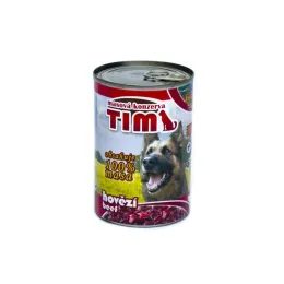 TIM pes 400g HOVĚZÍ 100% masa,konzerv.CZ