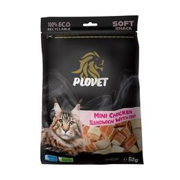 Plovet Mini Kuřecí Sendvič s Treskou 50g