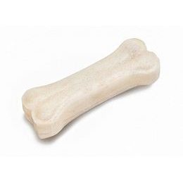 Kost BÍLÁ 8 cm buvolí kůže