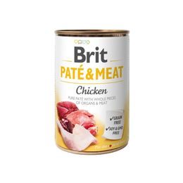 Brit Paté &amp; Meat Chicken 400g (kuře a hovězí)