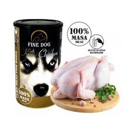 Fine dog Extra celé Kuřecí 100 % Masa 1200g