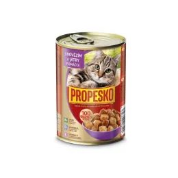 Propesko CAT 415g HOVĚZÍ+JÁTRA,PPF