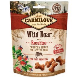 Carnilove Crunchy Snack, divočák a šípek 200g