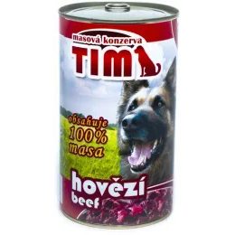 TIM pes 1200g HOVĚZÍ 100% masa ,kon.CZ