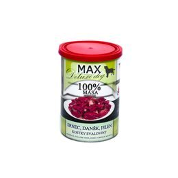 MAX deluxe srnec, daněk, jelen 400g