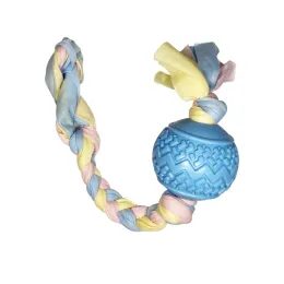 MÍČEK guma s bavlnou 8x35 cm ,hračka