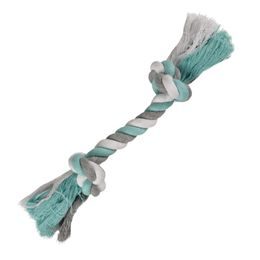 Uzel pro psy - Flamingo Rope Toy, 2 knoty, mátová, 31 x 5,5 (M)