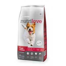 Nutrilove GRANULE pro psy Adult Small Breeds s čerstvým kuřecím 8kg