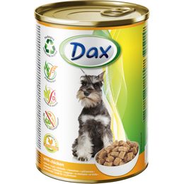 DAX PES 415g KUŘECÍ konzerva kousky