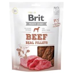 Brit BEEF real fillets 200g meaty jerky