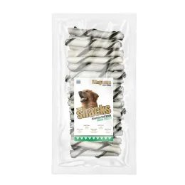 Magnum Rawhide Roll Stick GREEN/WHITE 40 ks