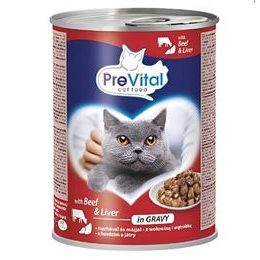 PreVital 415g HOVĚZÍ+JÁTRA,konzerva PPF